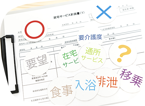 居宅介護⽀援とは?