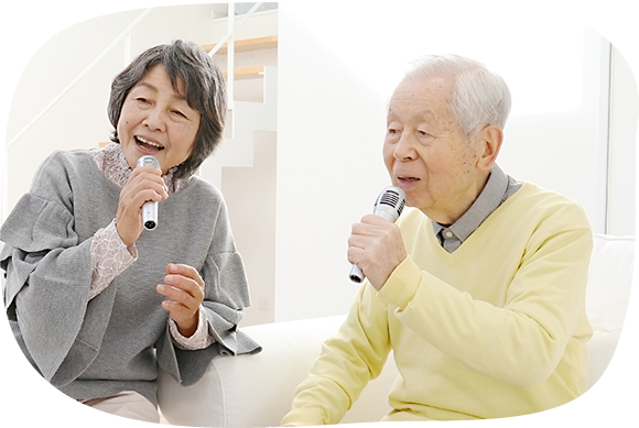 カラオケリハ（⼝腔機能向上）